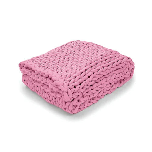 Zen Weighted Knitted Blanket